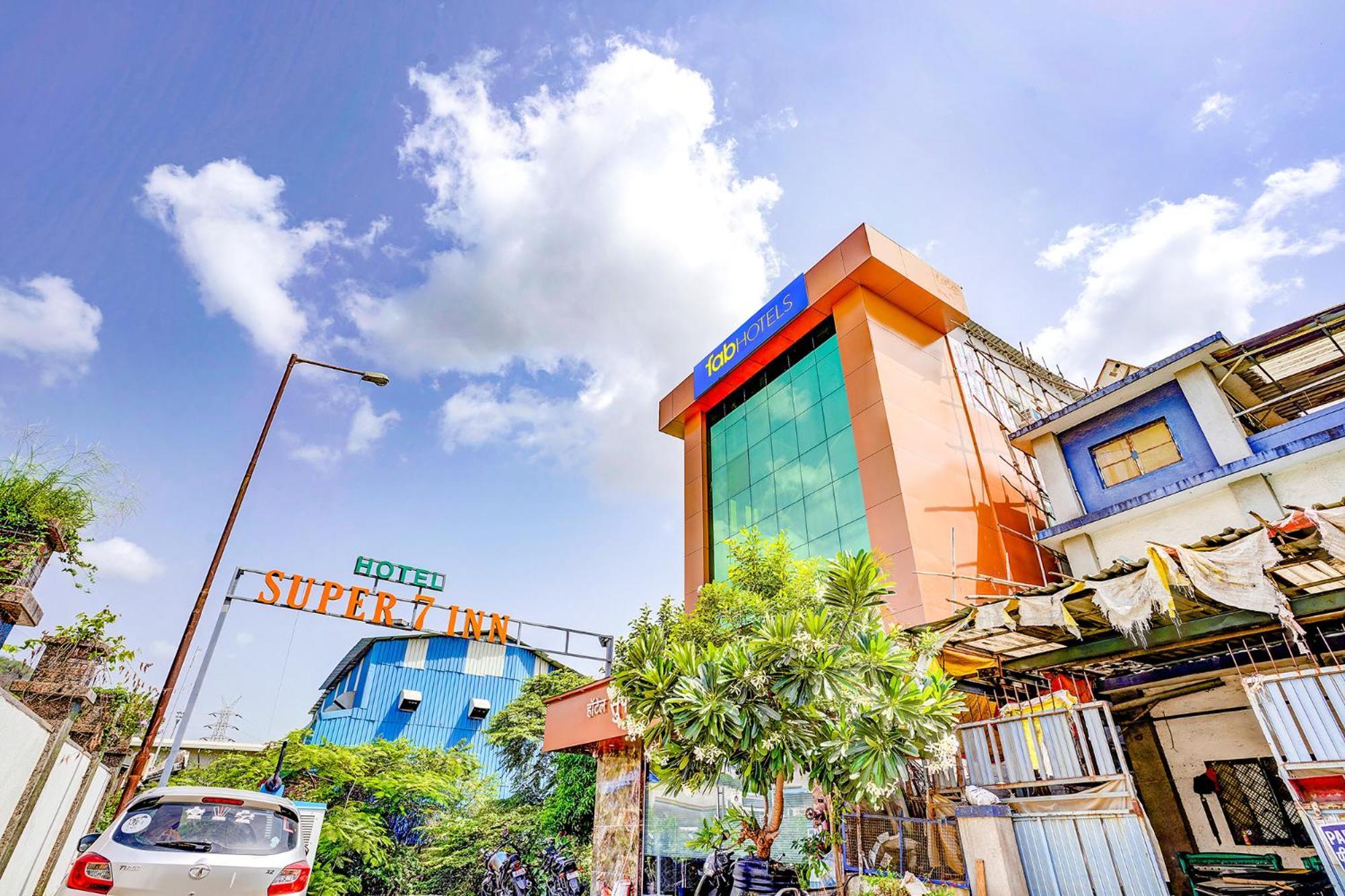 Fabexpress Super 7 Inn - Nr Rabale Station Navi Mumbai Dış mekan fotoğraf